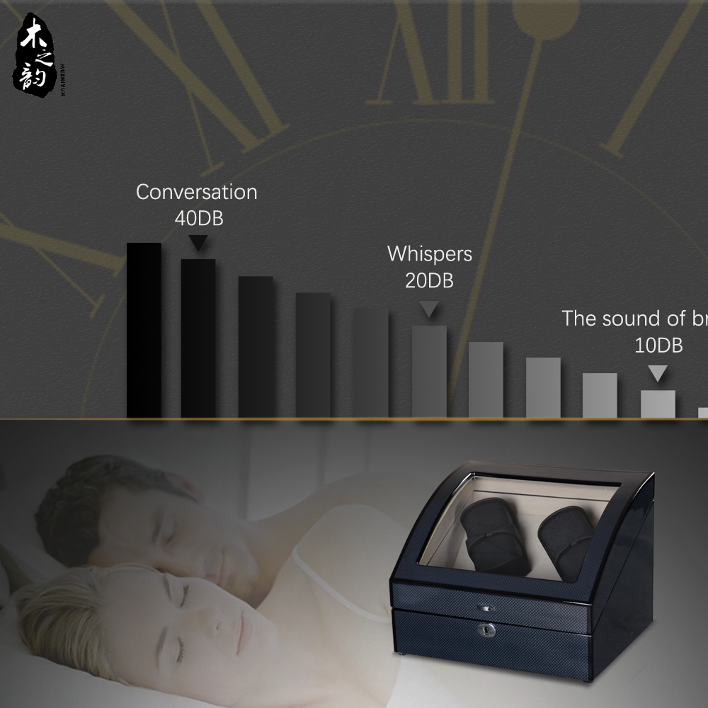 4+4 Watches Winder Box for Aut - Quiet Luxury Watch Men reseña y precio