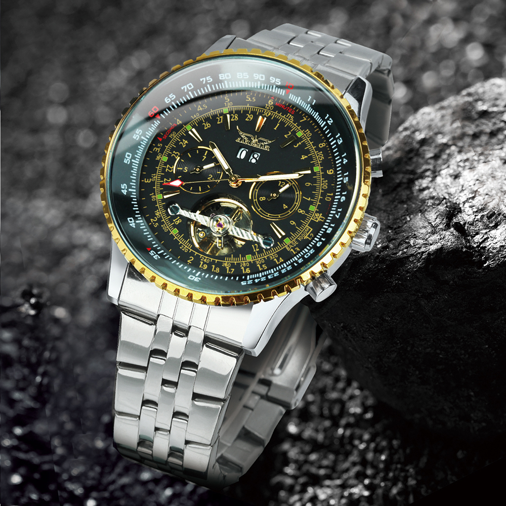 JARAGAR Sports Tourbillon Watc - Tourbillon Movement Watch reseña y precio