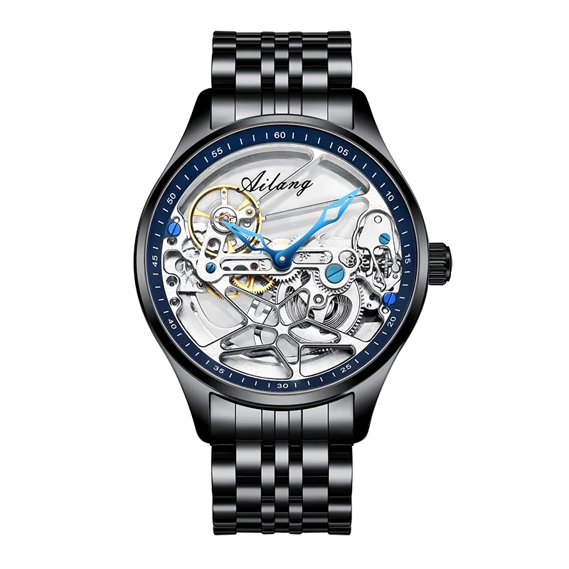 AILANG NEW Skeleton Automatic  - Tourbillon Movement Watch reseña y precio